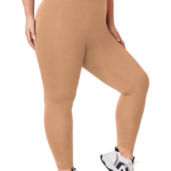 Women's Casual Ultra-Soft Cozy Comfy High-Waisted Athletic Active Yoga Leggings - Picture 3 of 16